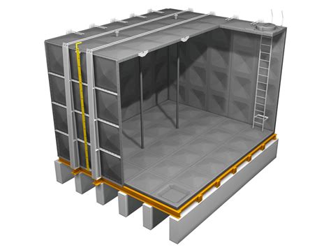 grp storage tank.